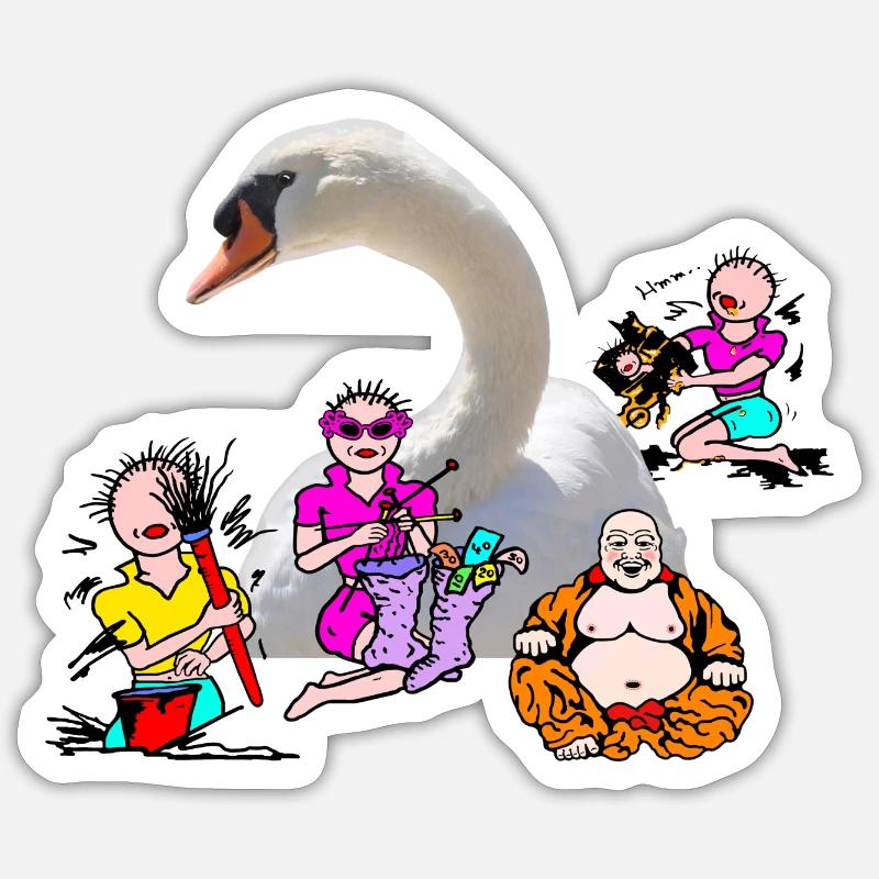 Sticker size S (10 x 10 cm) - 