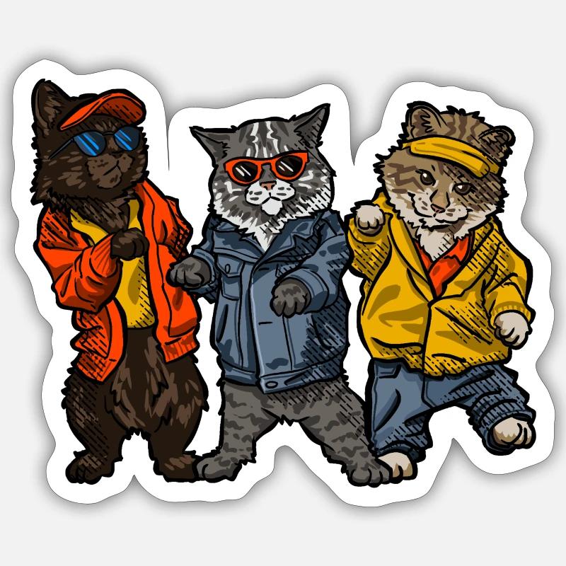 Sticker taille S (10 x 10 cm) - 