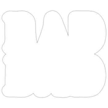 Rad dad - Sticker Größe S (10 x 10 cm) - Mattweiß - Vorne