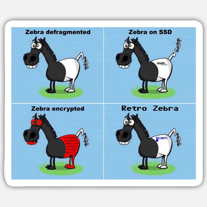 Sticker Größe S (10 x 10 cm) - 