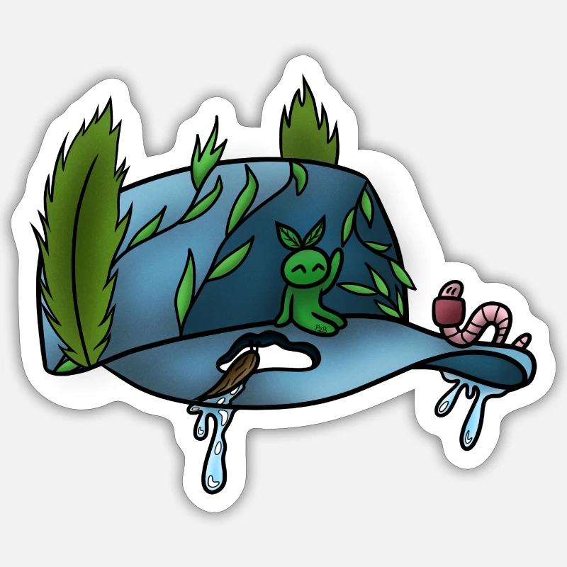 Sticker taille S (10 x 10 cm) - 