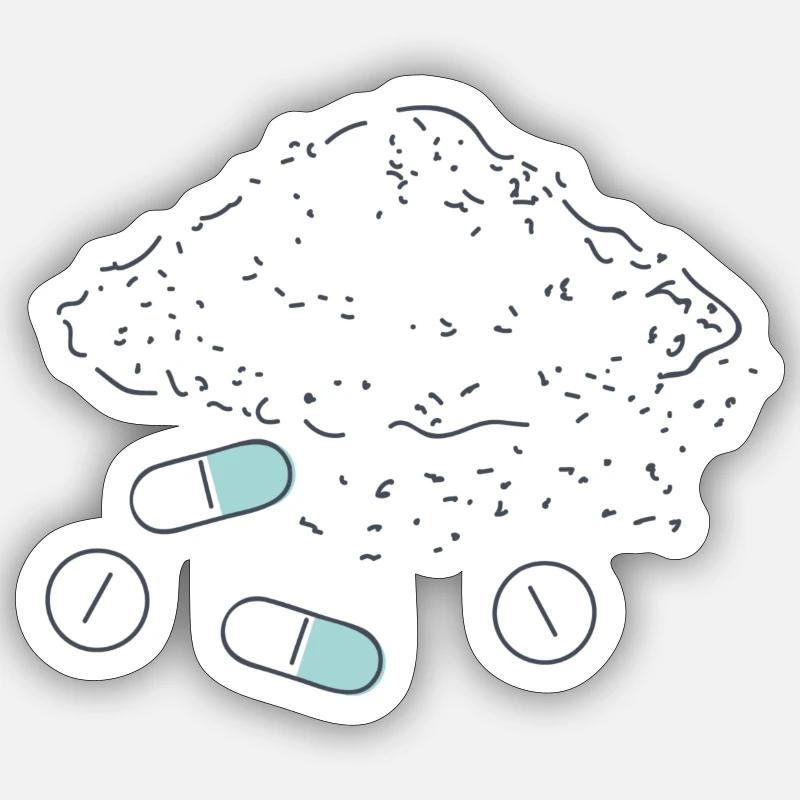 Sticker taille S (10 x 10 cm) - 