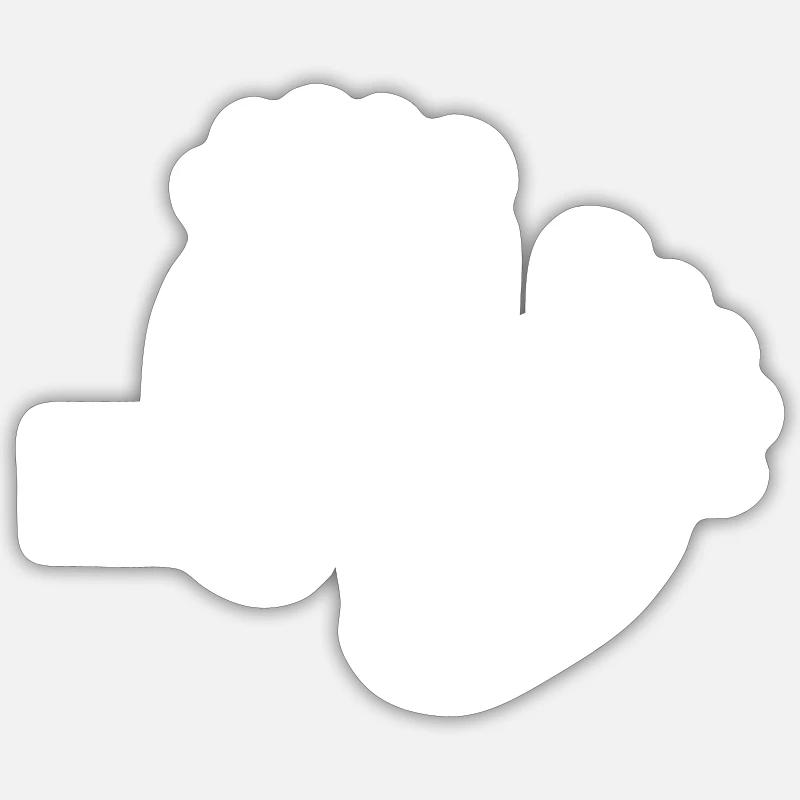 Sticker Größe S (10 x 10 cm) - 
