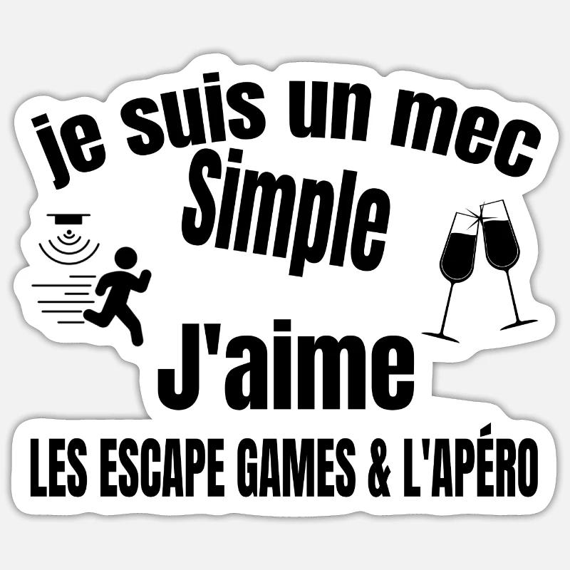 Sticker taille S (10 x 10 cm) - 