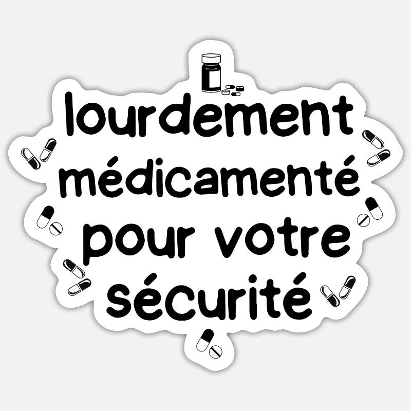 Sticker taille S (10 x 10 cm) - 