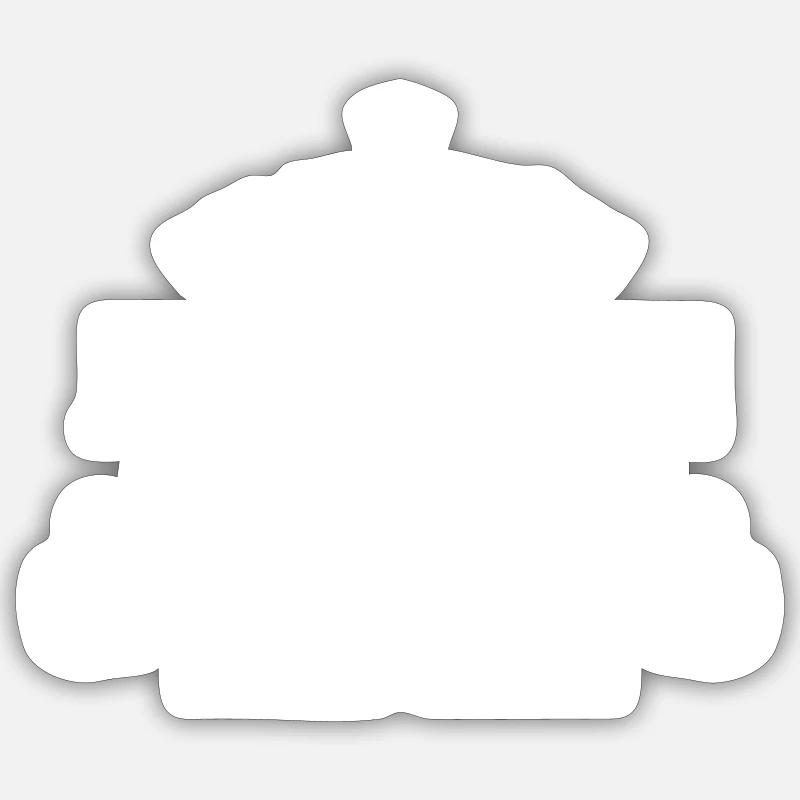 Sticker Größe S (10 x 10 cm) - 