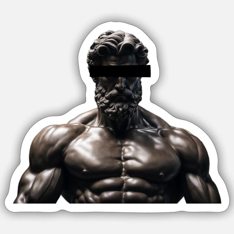 Stoics Anonymous Sticker size S (10 x 10 cm)