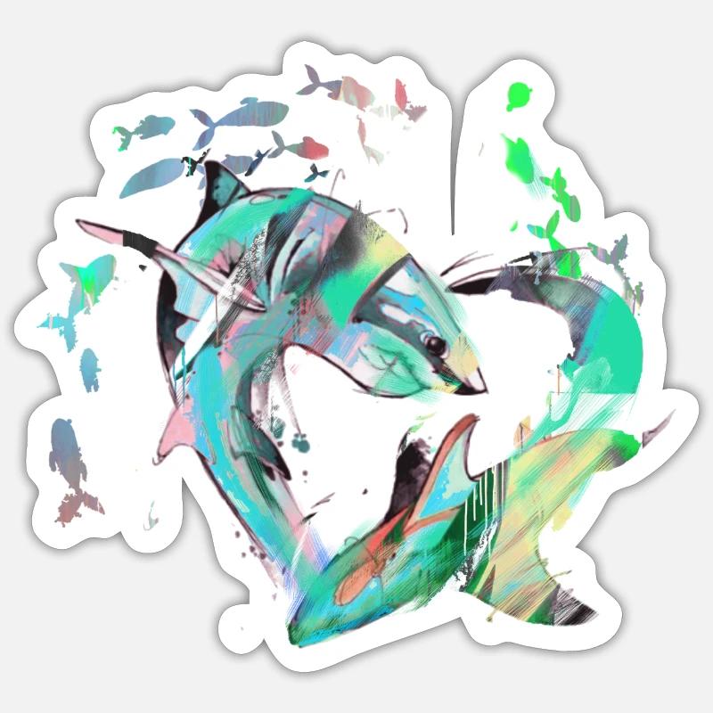 Sticker Größe S (10 x 10 cm) - 