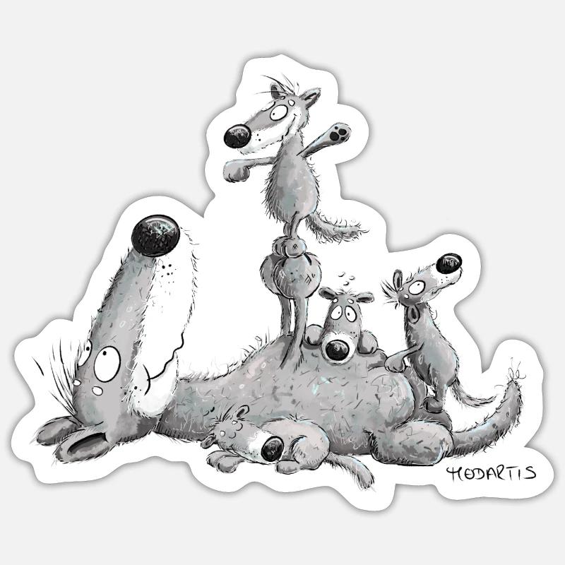 Sticker size S (10 x 10 cm) - 