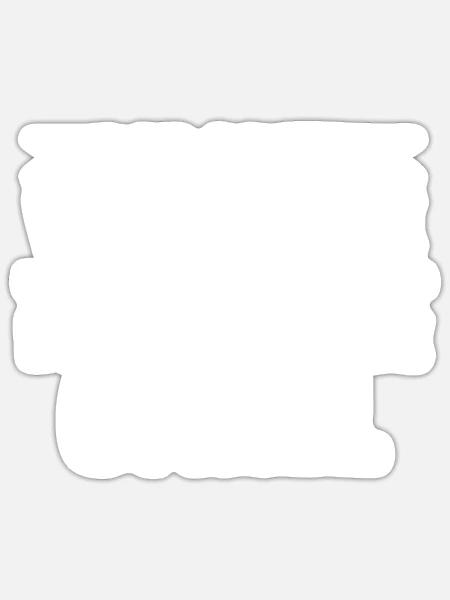 Patenonkel Onkel - Sticker Größe S (10 x 10 cm) - Mattweiß