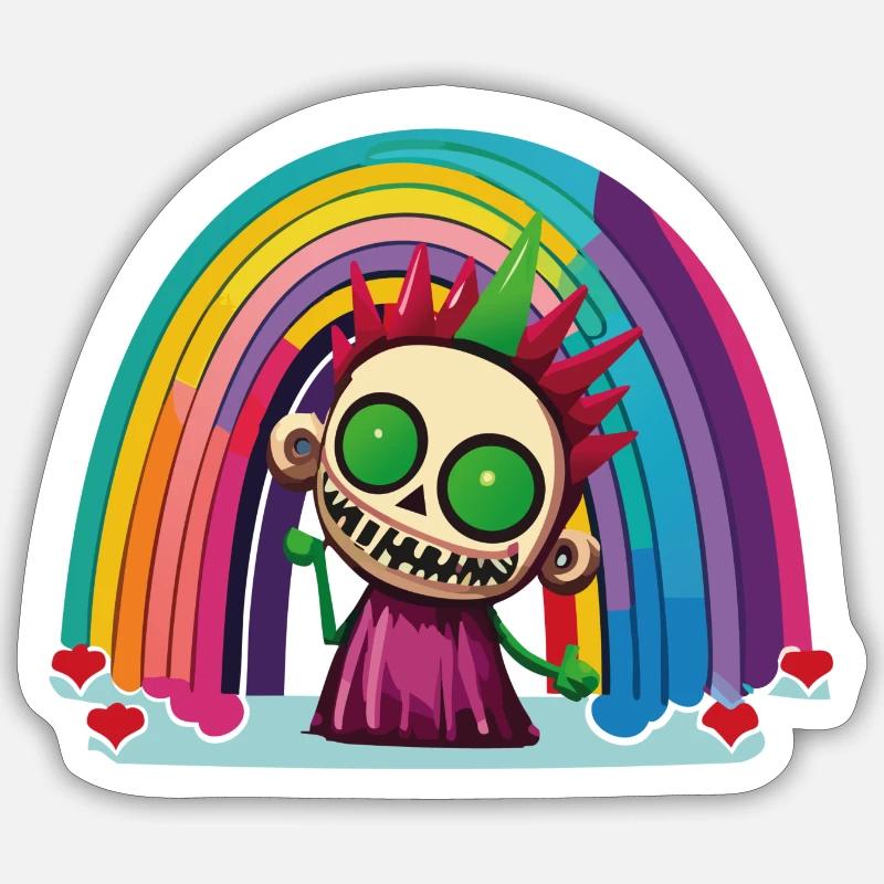 Sticker Größe S (10 x 10 cm) - 