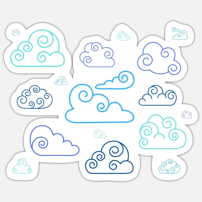 Sticker Größe S (10 x 10 cm) - 