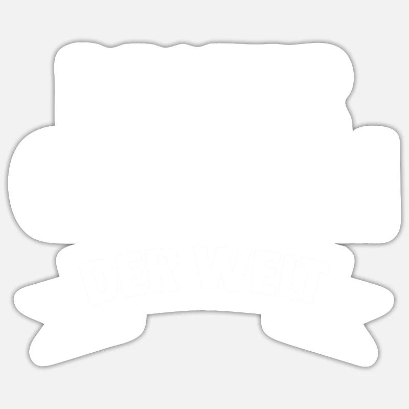 Cousins Cousin - Sticker Größe S (10 x 10 cm) - Mattweiß