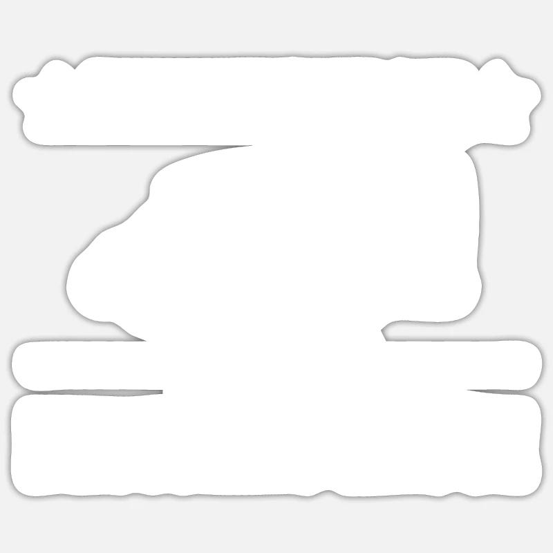 Camping Sticker Größe S (10 x 10 cm)