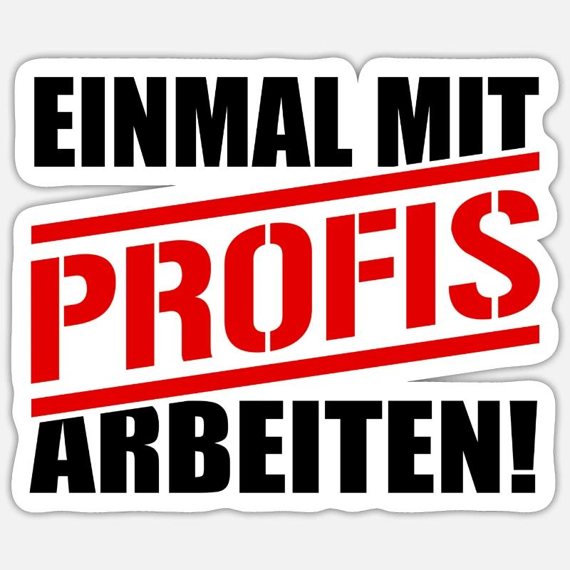 Sticker Größe S (10 x 10 cm) - 