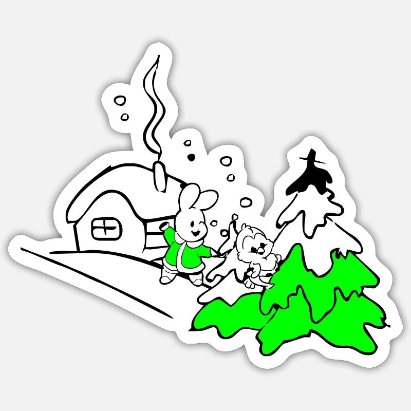 Sticker size S (10 x 10 cm) - 