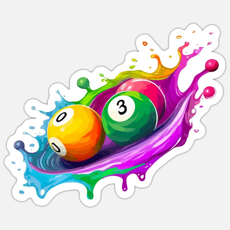 Sticker taille S (10 x 10 cm) - 