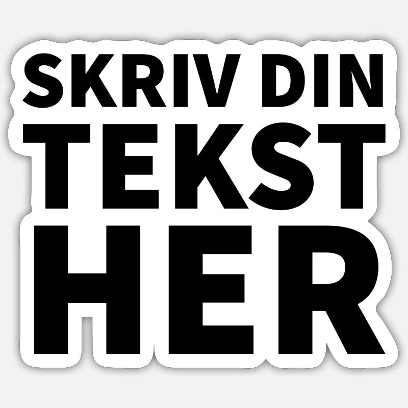 Sticker size S (10 x 10 cm) - 