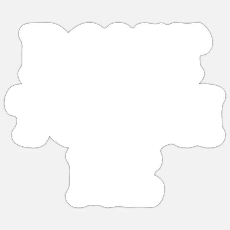 Dont touch me Sticker Größe S (10 x 10 cm)