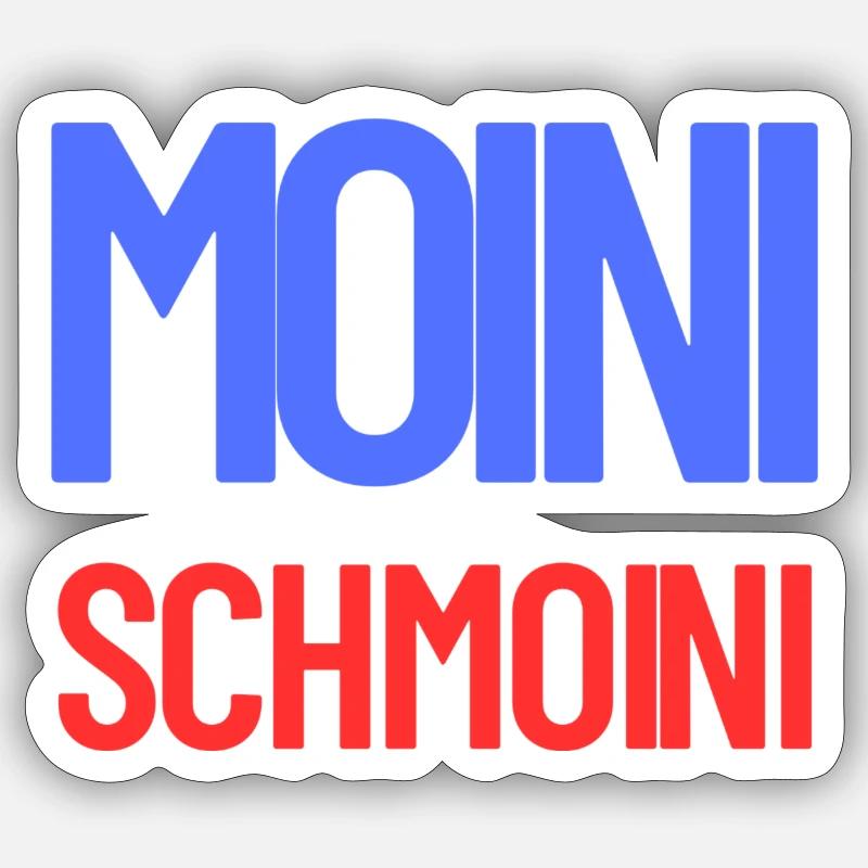Moini groß Sticker Größe S (10 x 10 cm)