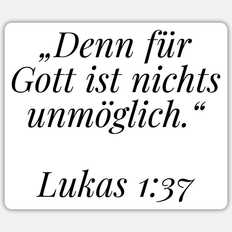 Segen Sticker Größe S (10 x 10 cm)