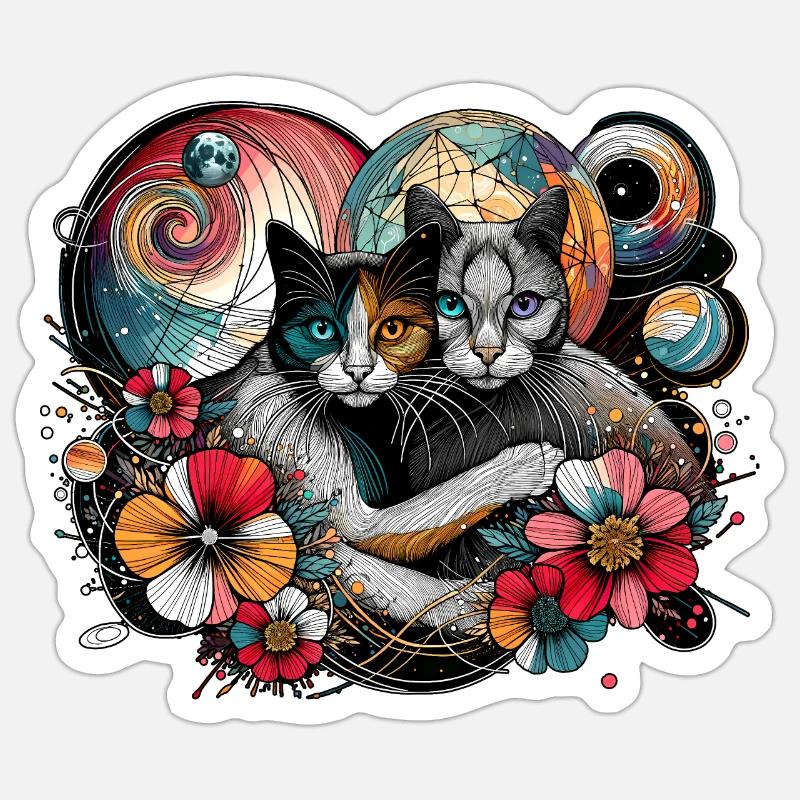 Sticker Größe S (10 x 10 cm) - 