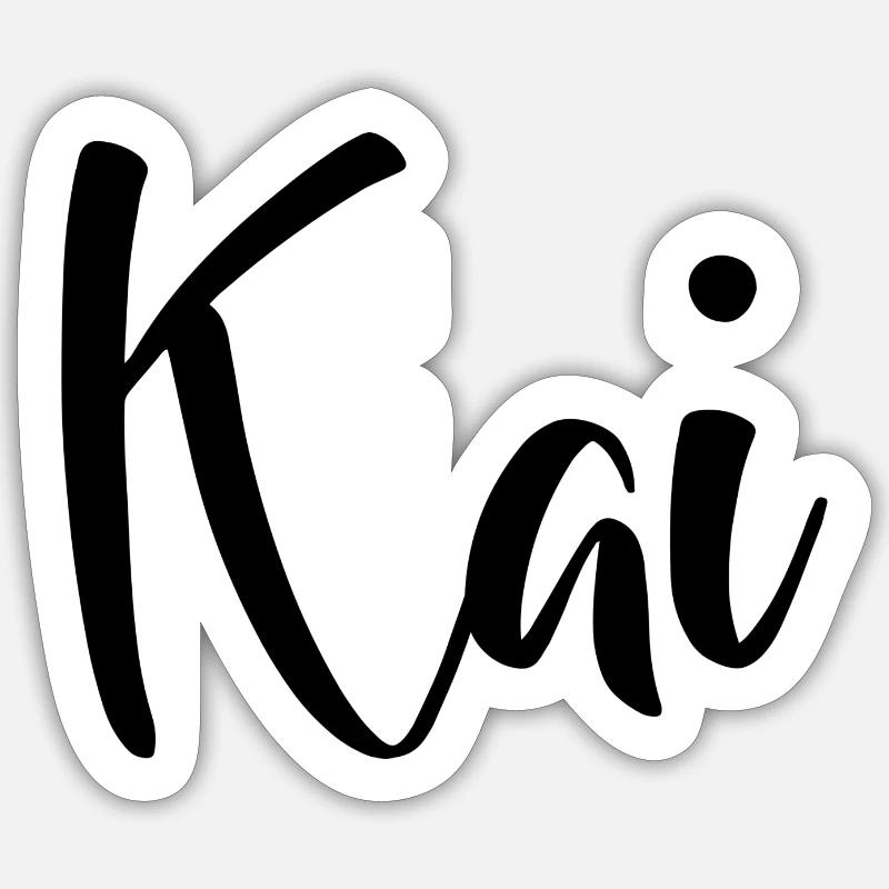 Name - Kai Sticker Größe S (10 x 10 cm)
