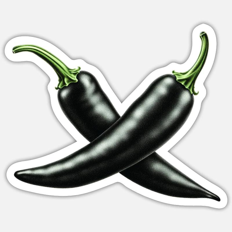 Piment Sticker taille S (10 x 10 cm)