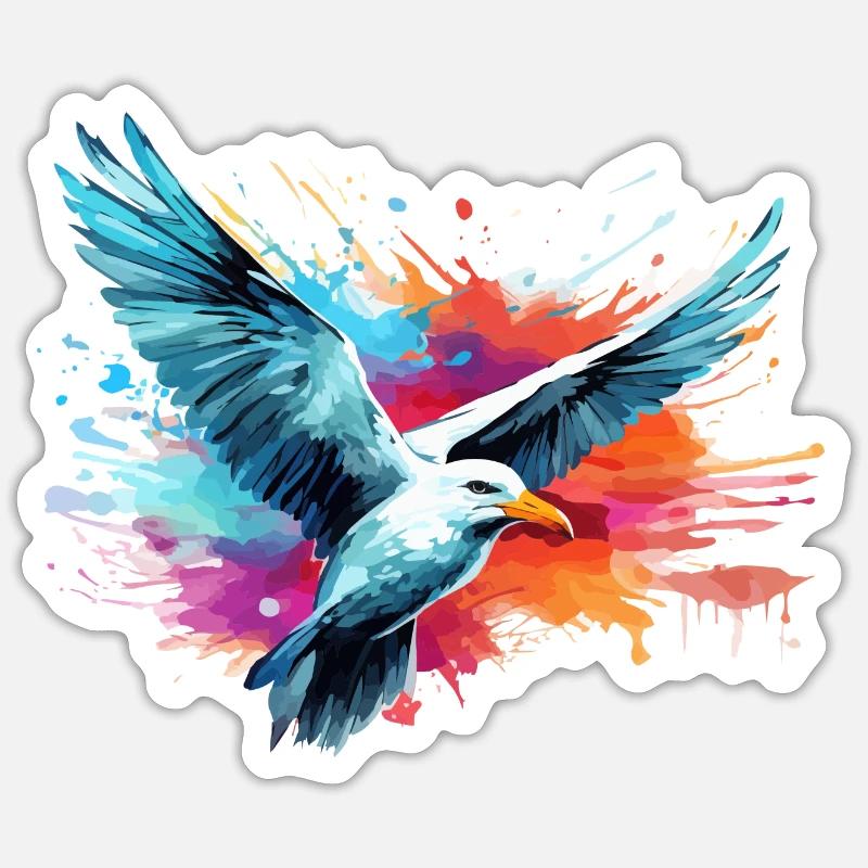 Sticker Größe S (10 x 10 cm) - 