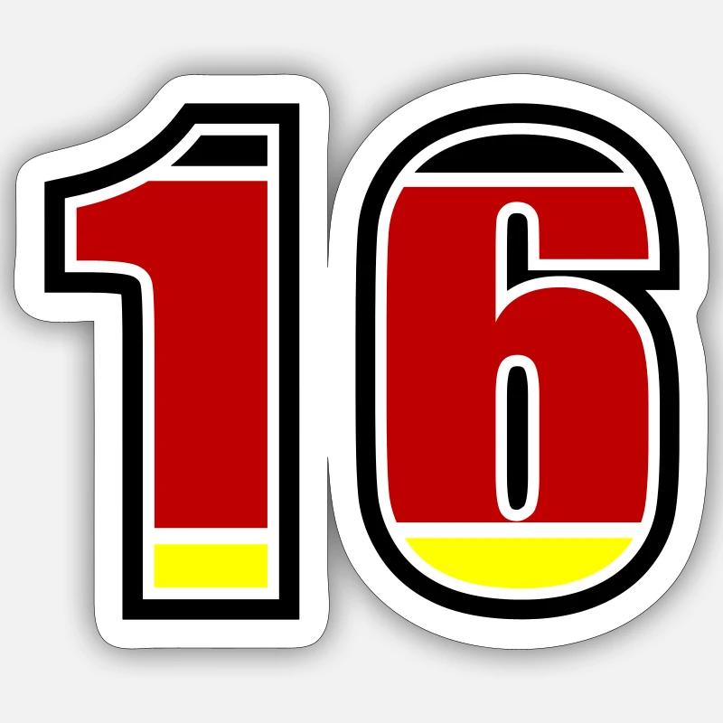 Sticker Größe S (10 x 10 cm) - 