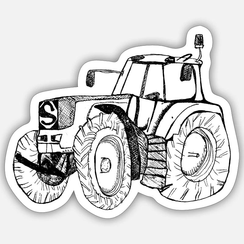 Sticker taille S (10 x 10 cm) - 