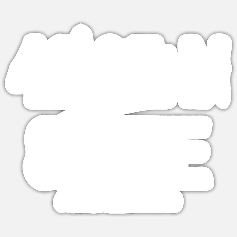 Sticker Größe S (10 x 10 cm) - 