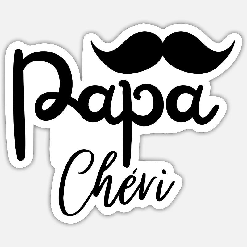 Darling Daddy - Sticker size S (10 x 10 cm) - white matte