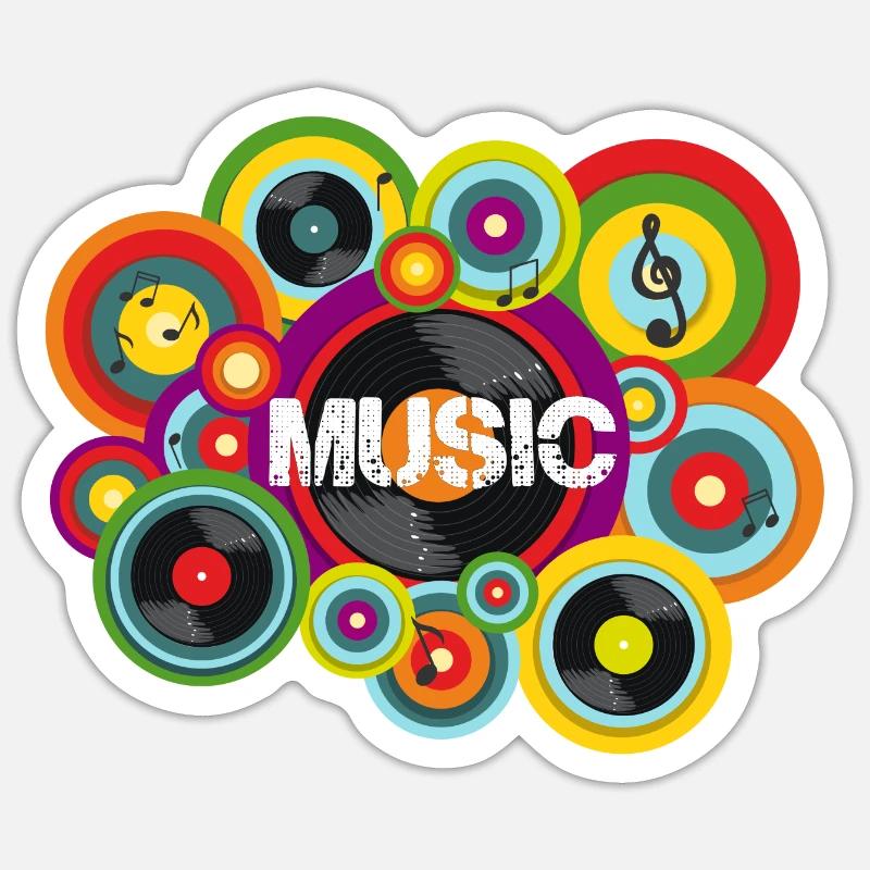 Sticker Größe S (10 x 10 cm) - 
