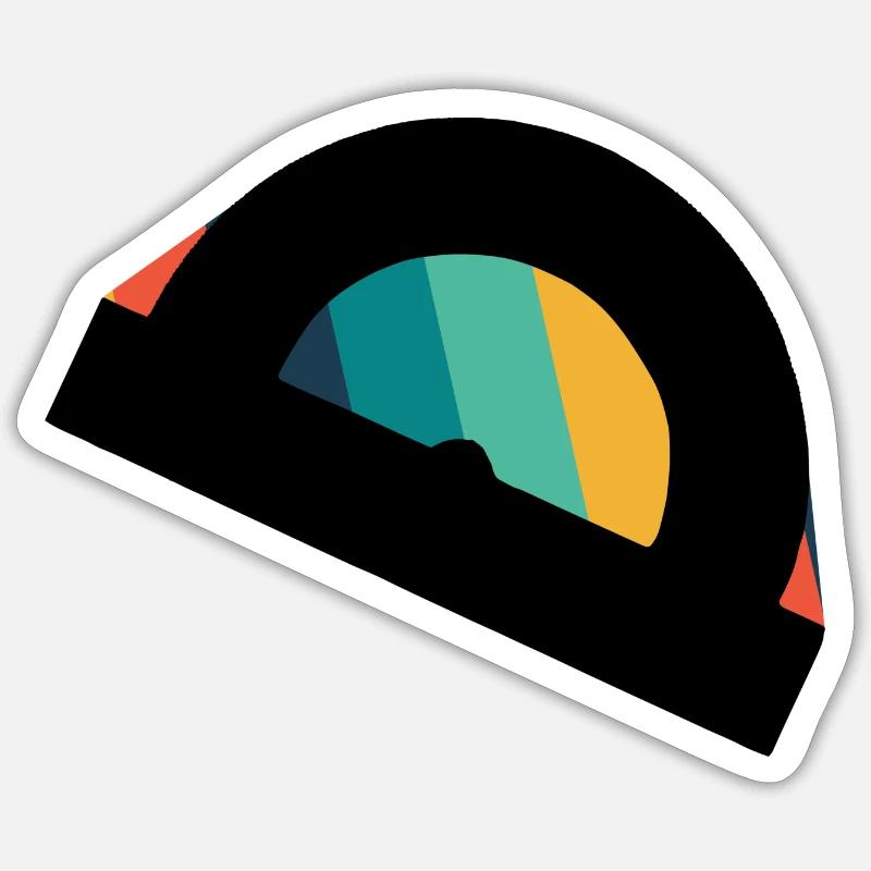 Etudiant Architecte Sticker taille S (10 x 10 cm)