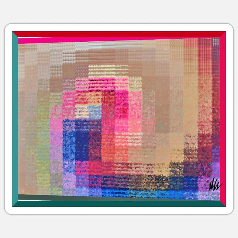141910 - Sticker taille S (10 x 10 cm) - blanc mat