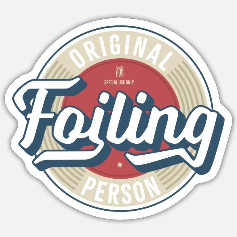 Foiling Label Sticker size S (10 x 10 cm)