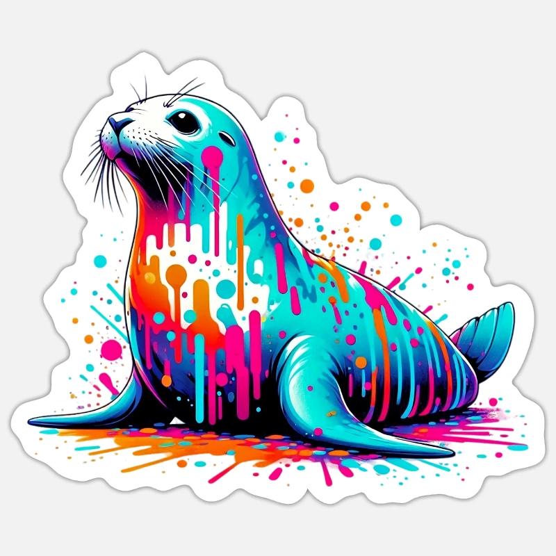 Sticker Größe S (10 x 10 cm) - 