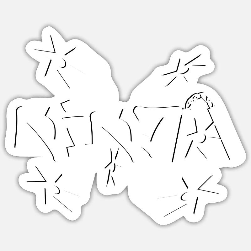 Sticker Größe S (10 x 10 cm) - 