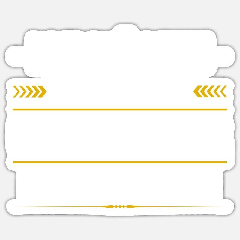 Einmal Mit Orgelbauer Profis Arbeiten Orgelbau - Sticker Größe S (10 x 10 cm) - Mattweiß