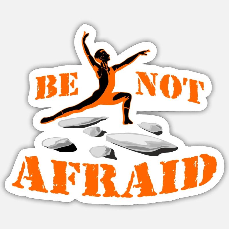 Be Not Afraid 28 7 2024 Sticker size S (10 x 10 cm)