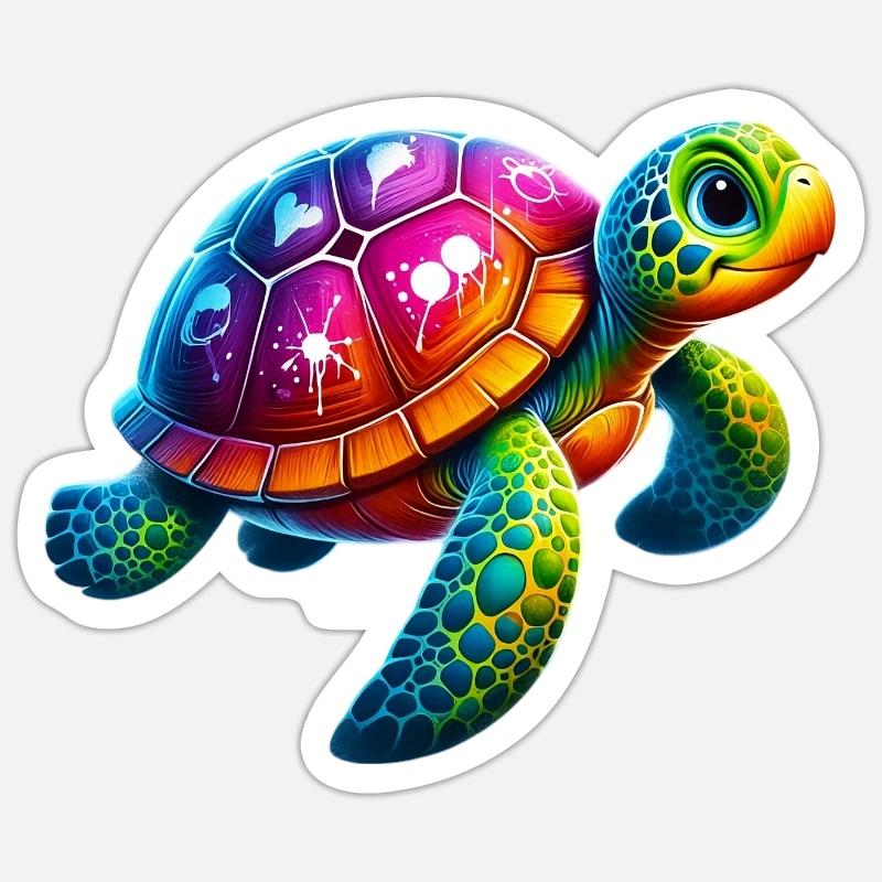 Sticker Größe S (10 x 10 cm) - 