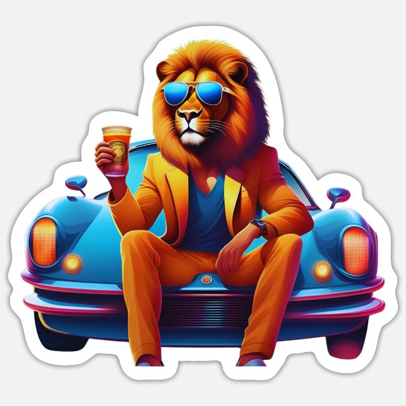 Sticker Größe S (10 x 10 cm) - 