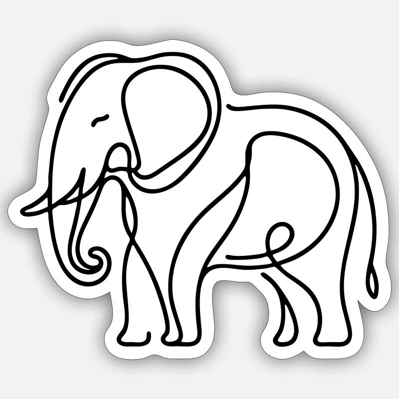 Sticker taille S (10 x 10 cm) -
