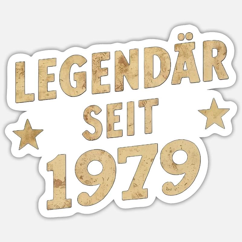 Legendary since 1979 Sticker size S (10 x 10 cm)