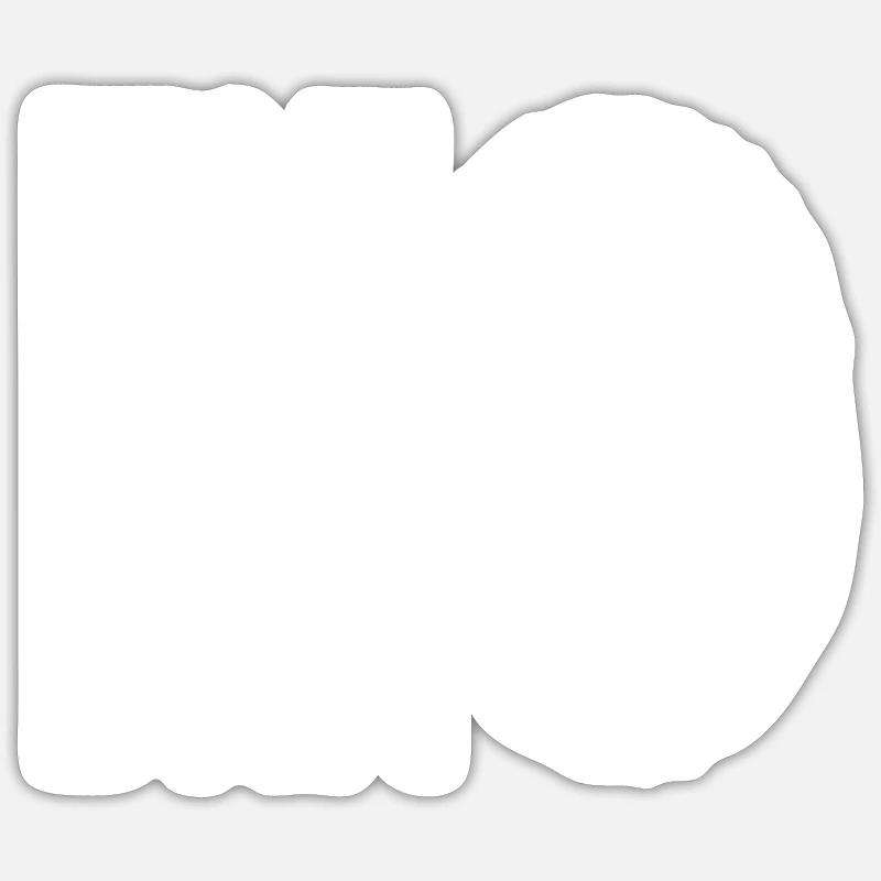 Baggerfahrer Baggerfahrer - Sticker Größe S (10 x 10 cm) - Mattweiß