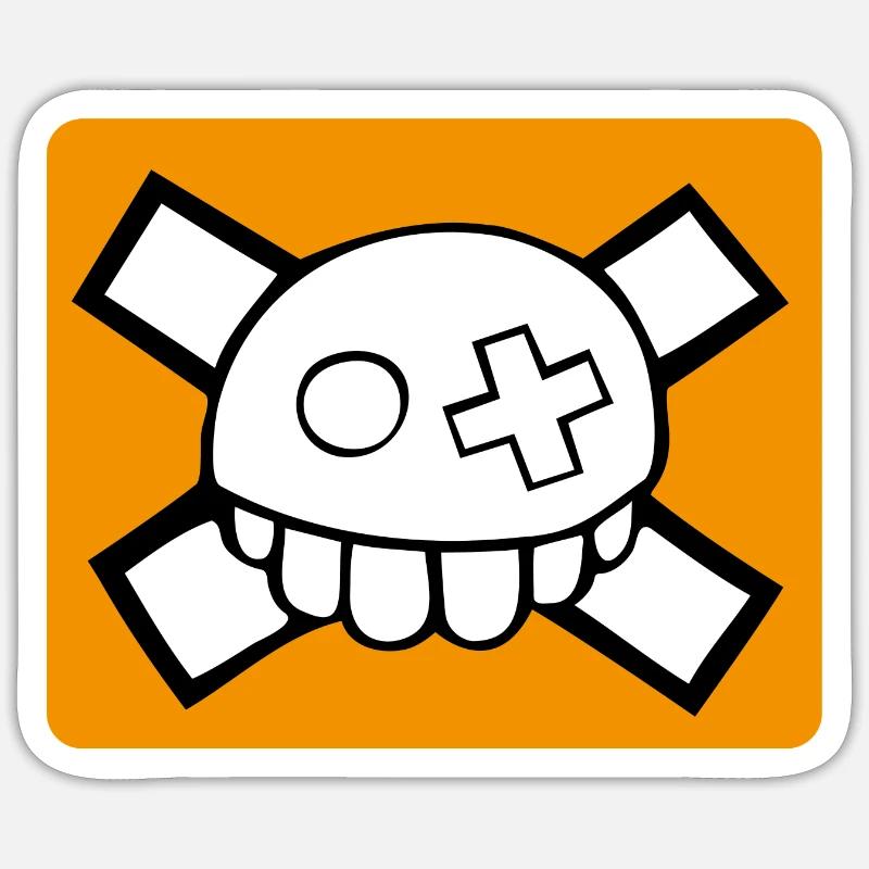 Roger Sticker Größe S (10 x 10 cm)