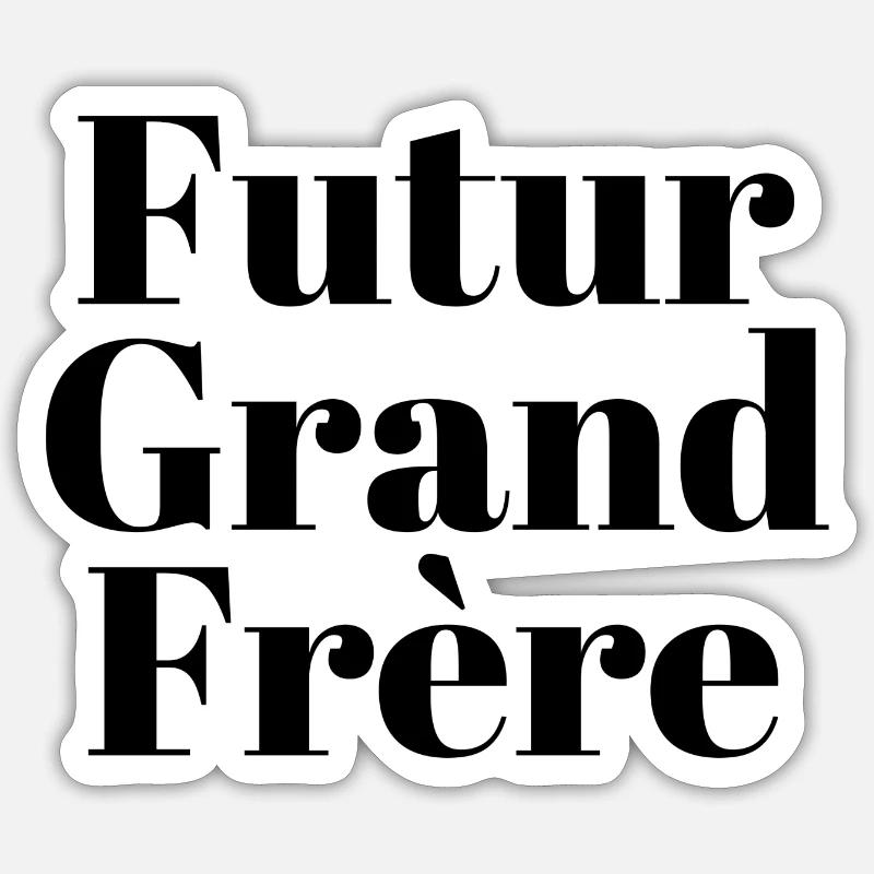 Future Big Brother - Ankündigung des Future Big Brother Sticker Größe S (10 x 10 cm)