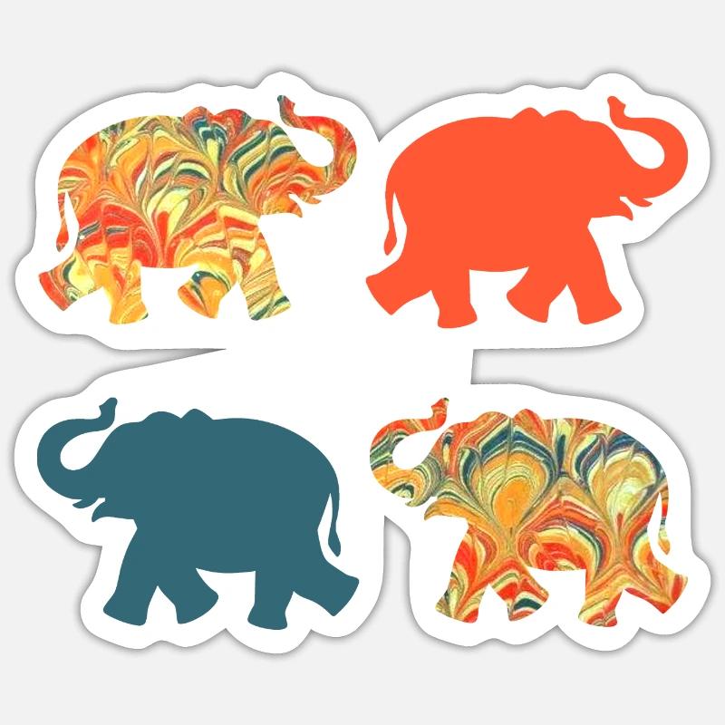 Sticker taille S (10 x 10 cm) -
