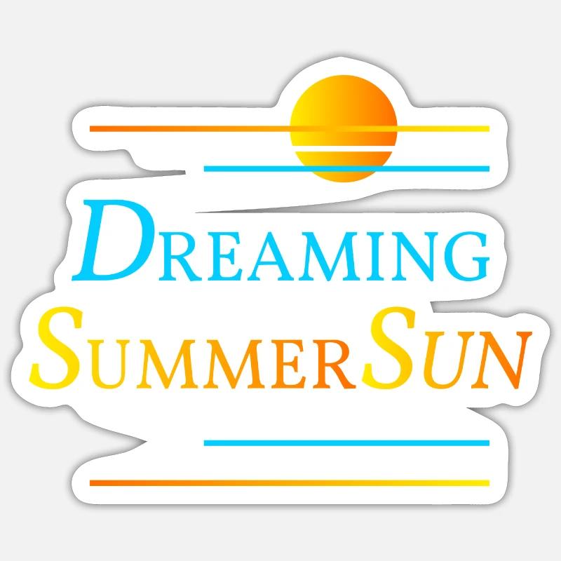 Summersun Sticker Größe S (10 x 10 cm)